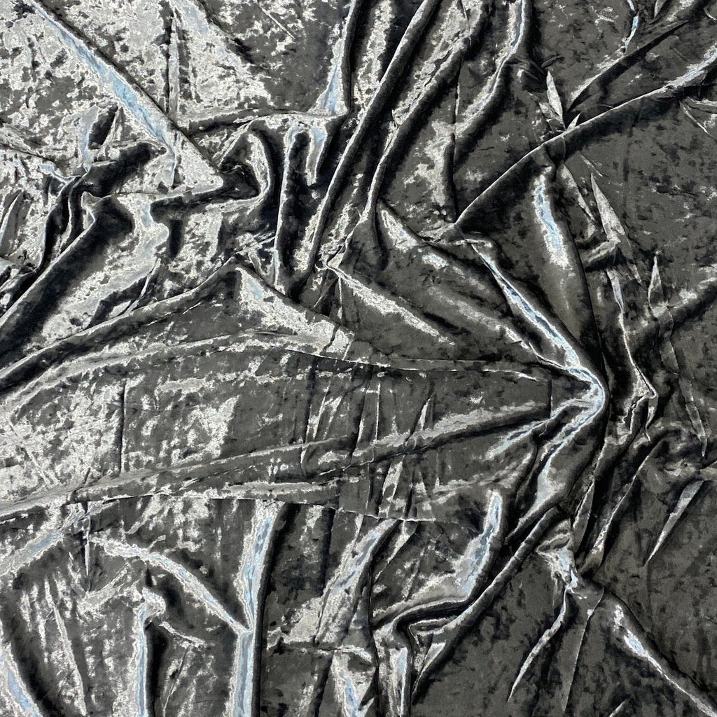 Crushed Stretch Velvet Fabric