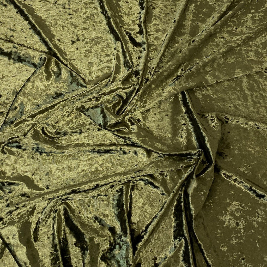 Crushed Stretch Velvet Fabric