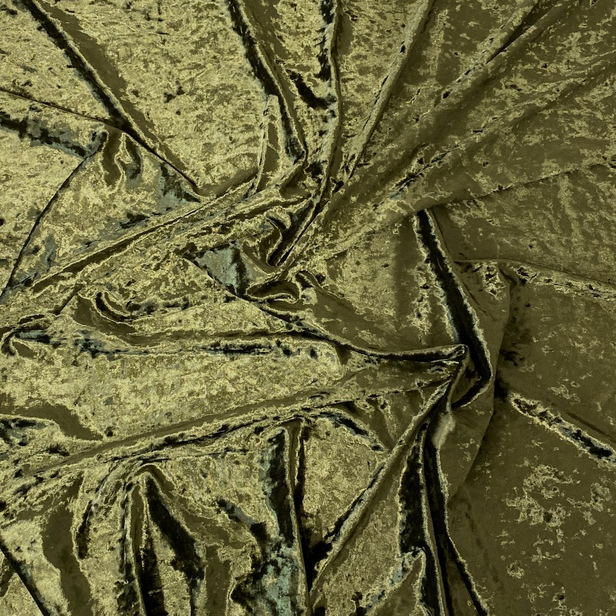 Crushed Stretch Velvet Fabric
