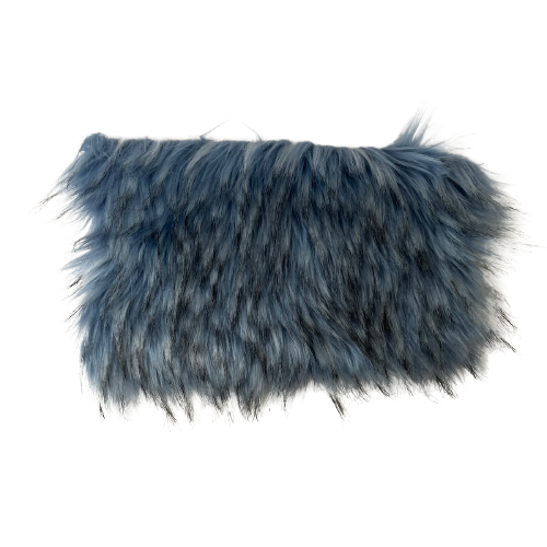 Husky Print Long Pile Shaggy Faux Fur Fabric