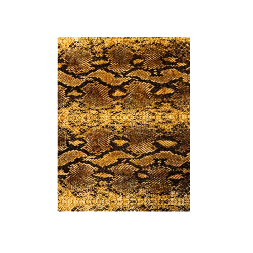 Snakeskin Printed Stretch Velvet Spandex Fabric