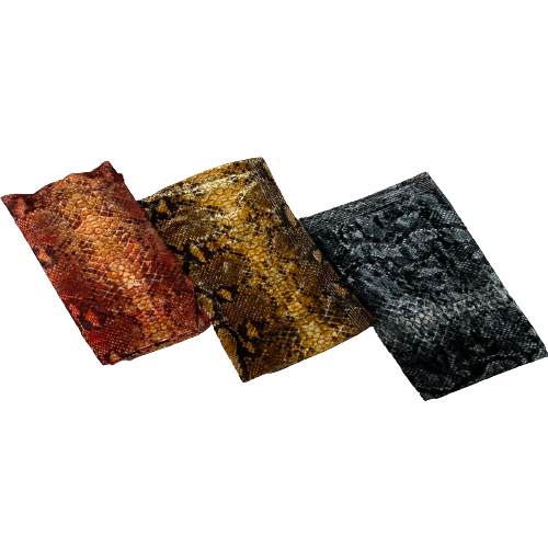 Snakeskin Printed Stretch Velvet Spandex Fabric