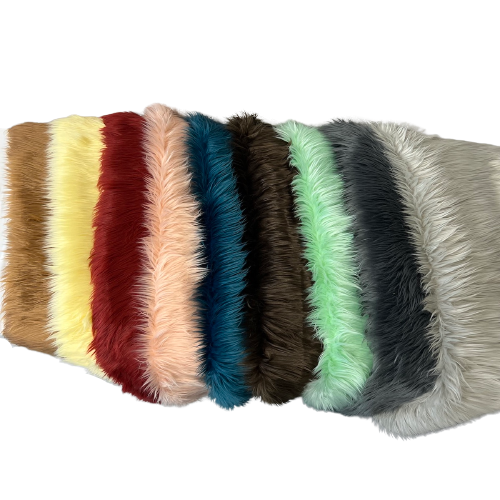 Luxury Long Pile Shaggy Faux Fur Fabric
