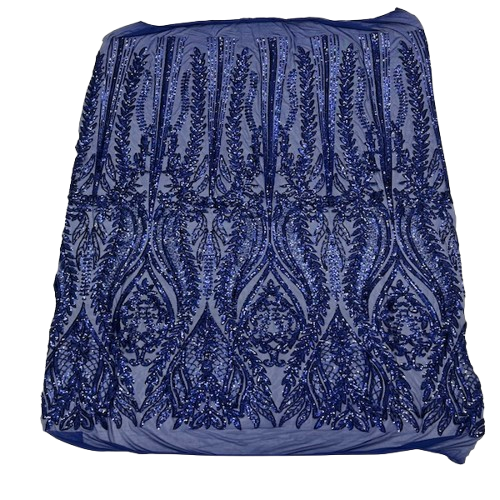 Anault Damask Stretch Sequins Fabric