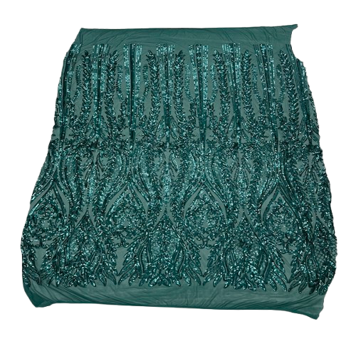 Anault Damask Stretch Sequins Fabric