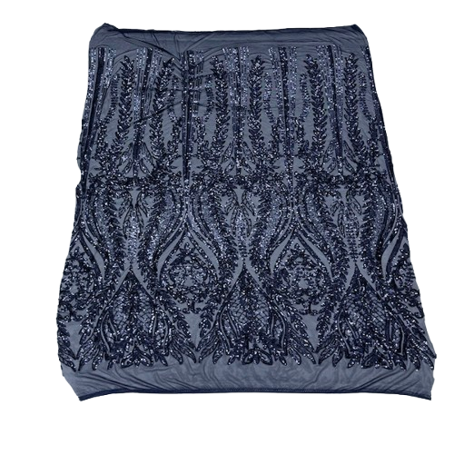 Anault Damask Stretch Sequins Fabric