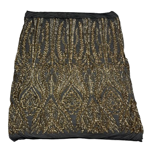 Anault Damask Stretch Sequins Fabric