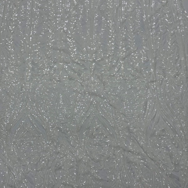 Anault Damask Stretch Sequins Fabric