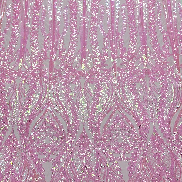 Anault Damask Stretch Sequins Fabric