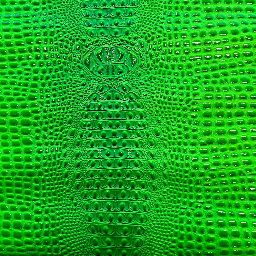 Aussie 3D Embossed Gator Vinyl Fabric