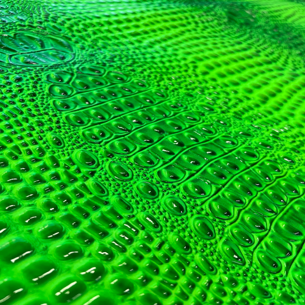Aussie 3D Embossed Gator Vinyl Fabric