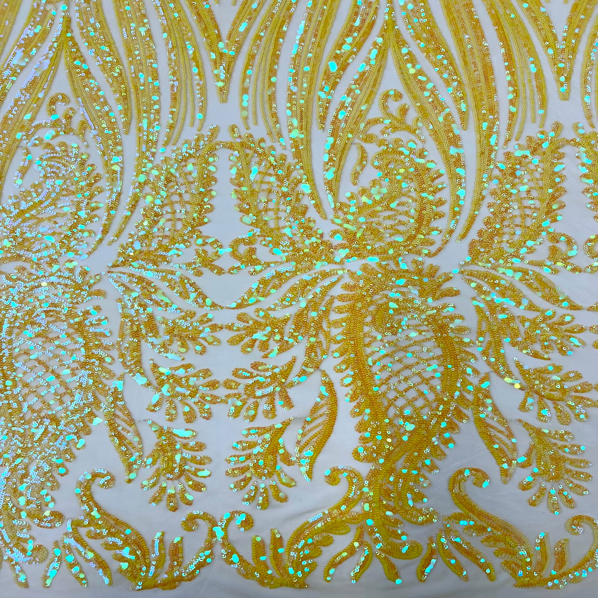 Nebill Stretch Sequins Lace Fabric