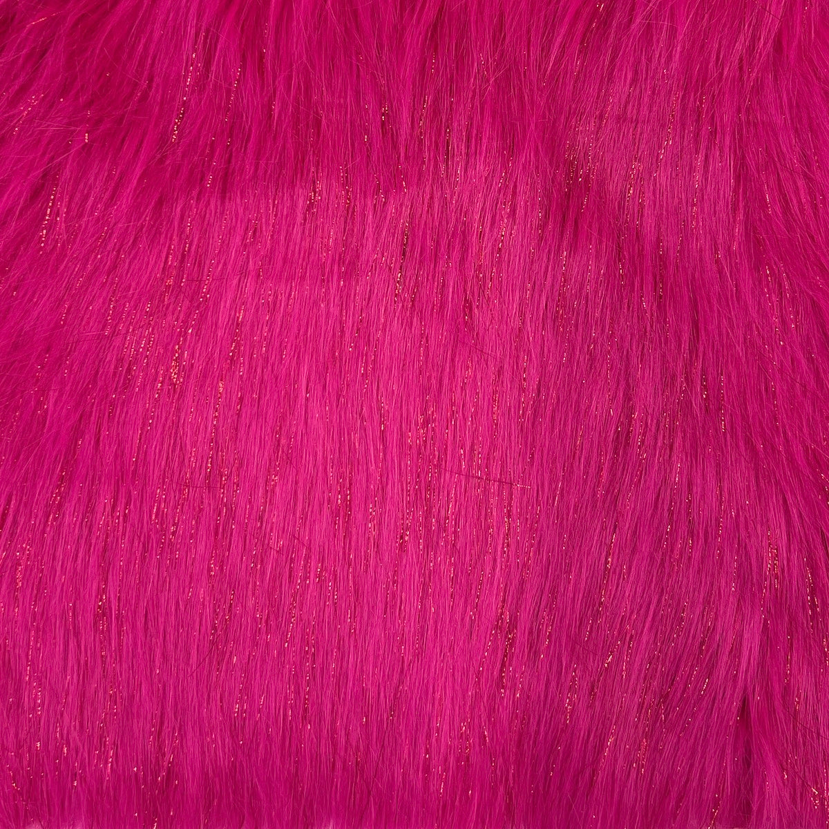 Tinsel Sparkle Glitter Long Pile Shaggy Faux Fur Fabric