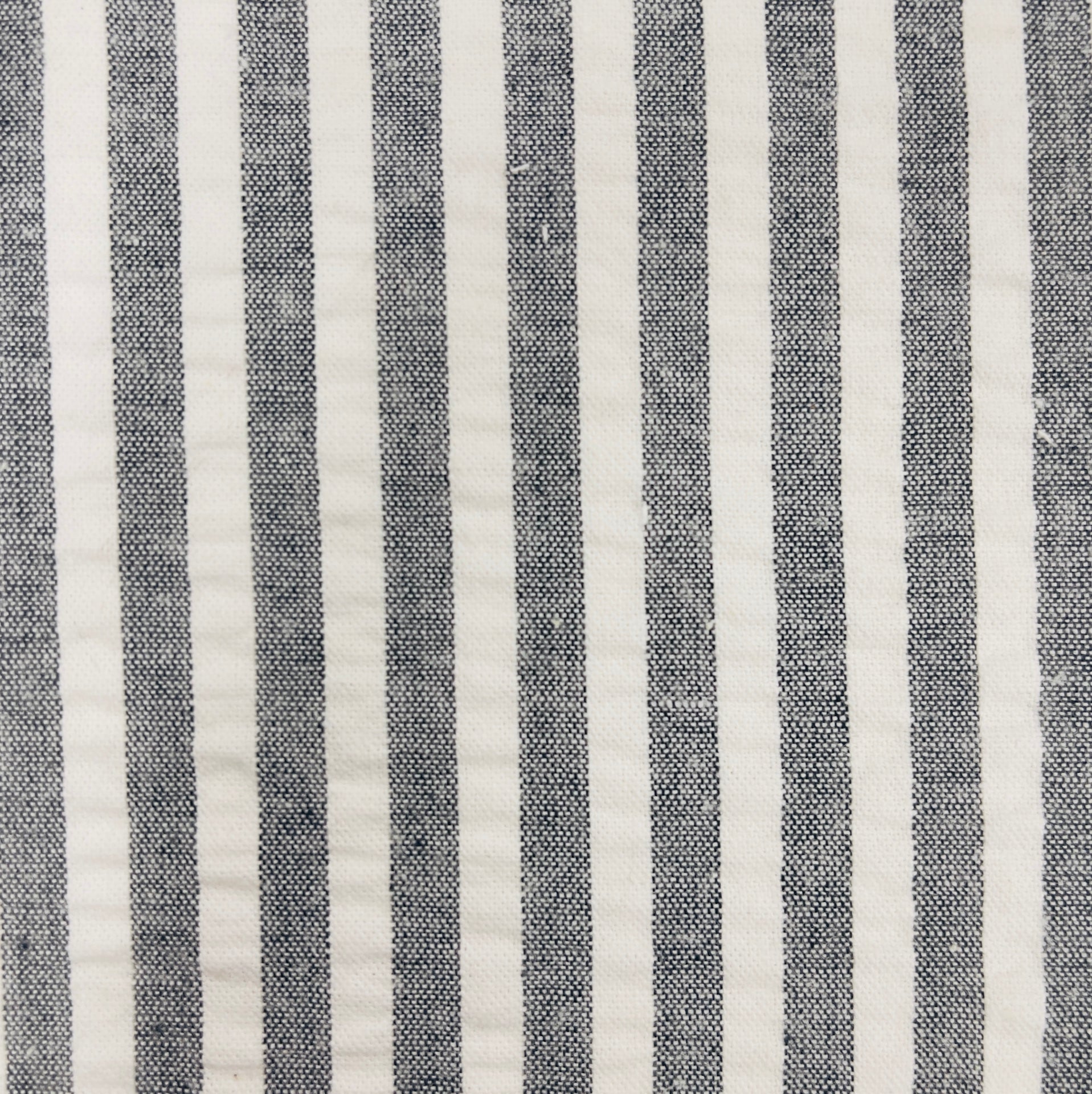 Seersucker Cotton Spandex Fabric | 98% Cotton, 2% Spandex | 1/4" Stripes | 50" Wide