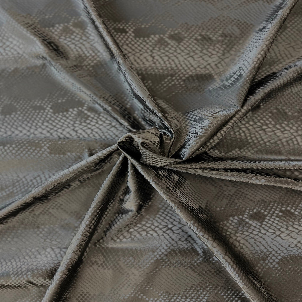 Matte Serpente Snakeskin Spandex Fabric