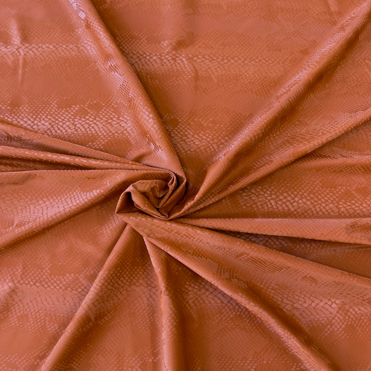 Matte Serpente Snakeskin Spandex Fabric