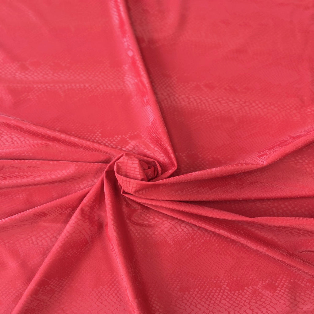 Matte Serpente Snakeskin Spandex Fabric