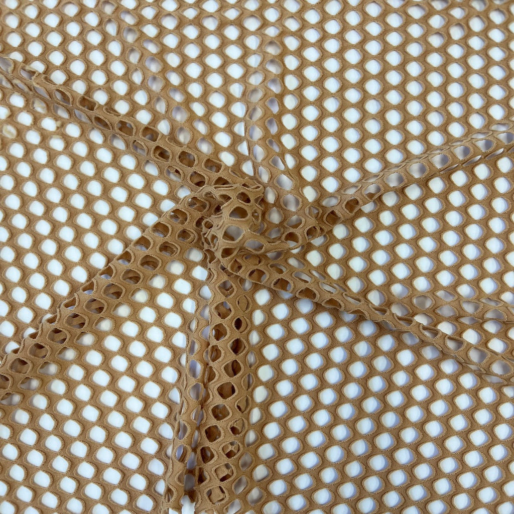 Crochet Fishnet Netting Spandex Fabric