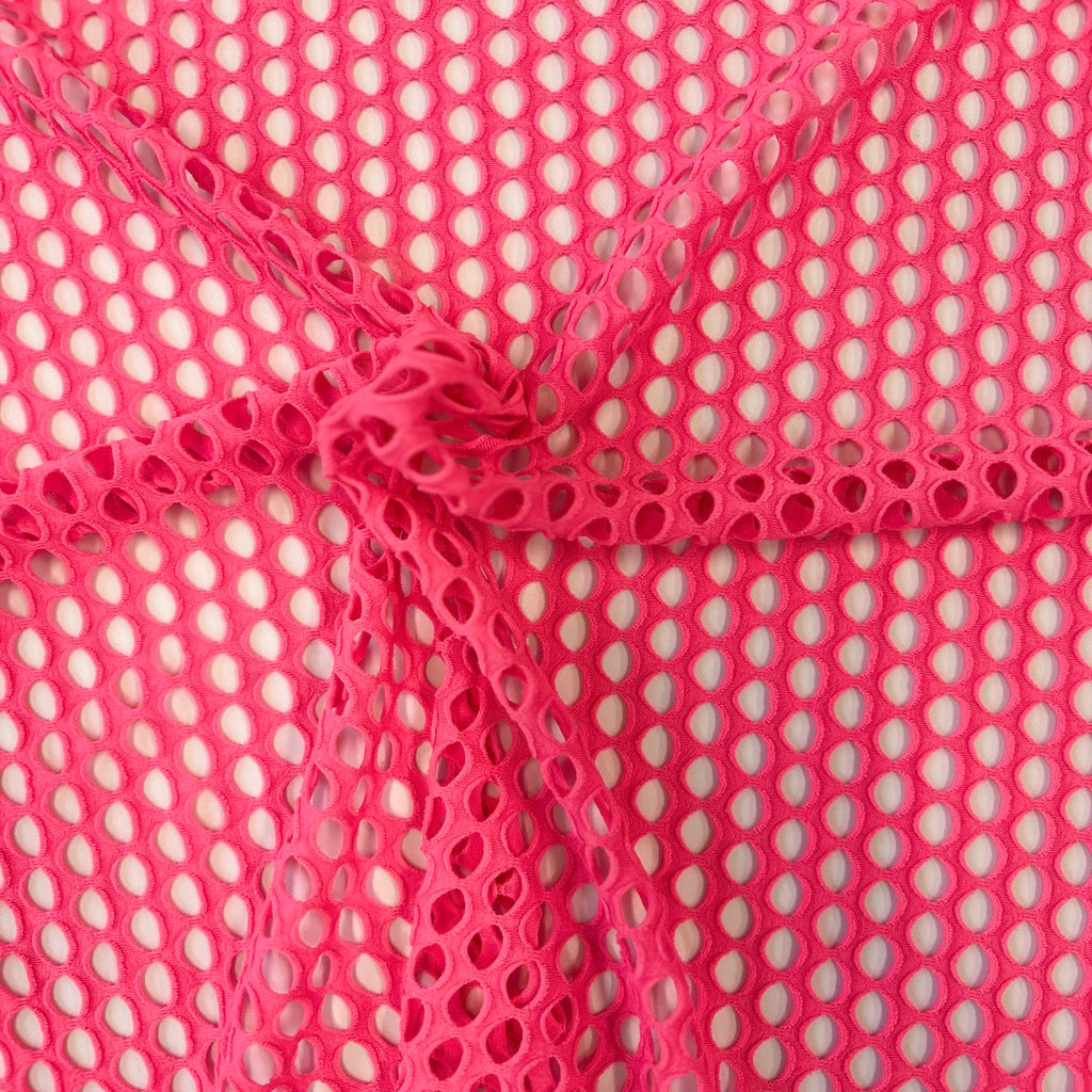 Crochet Fishnet Netting Spandex Fabric