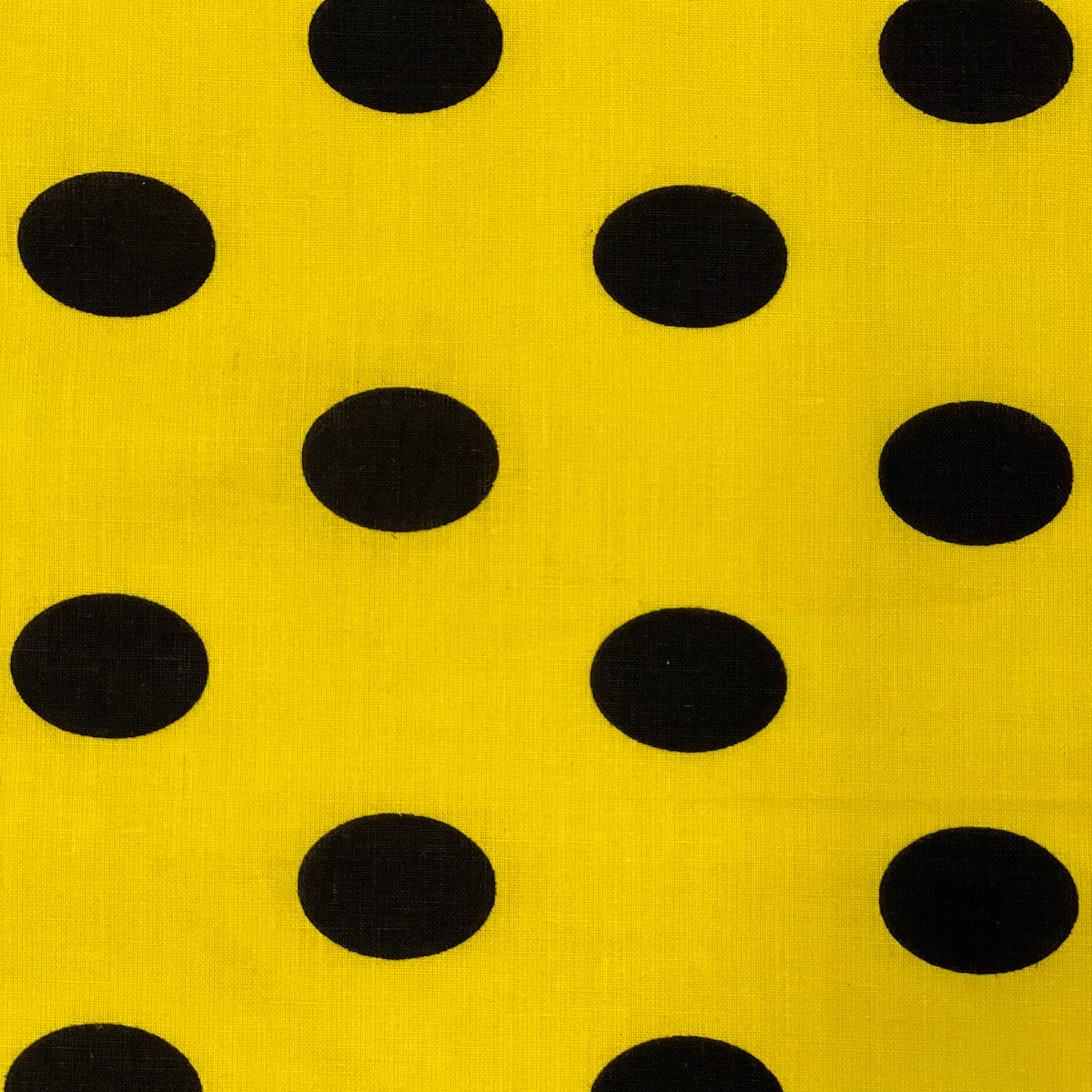 Big Polka Dot Printed Poly Cotton Fabric