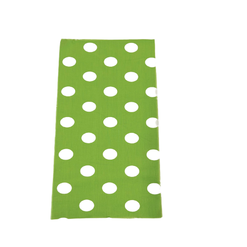 Big Polka Dot Printed Poly Cotton Fabric