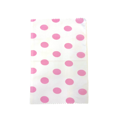 Big Polka Dot Printed Poly Cotton Fabric
