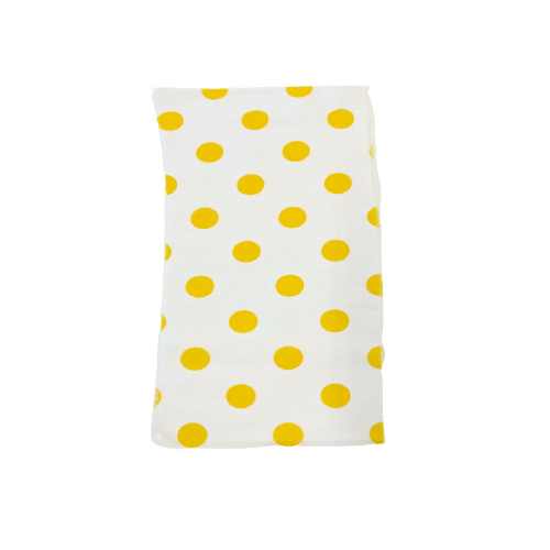 Big Polka Dot Printed Poly Cotton Fabric