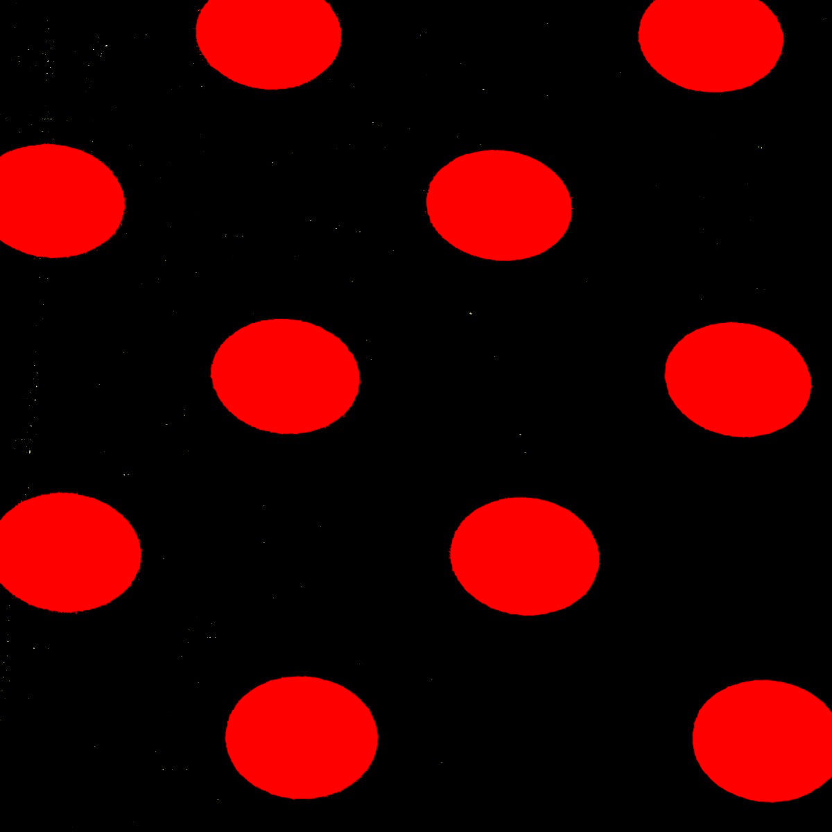Big Polka Dot Printed Poly Cotton Fabric