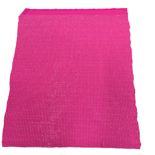 Iridescent AB Rhinestone Spandex Fabric