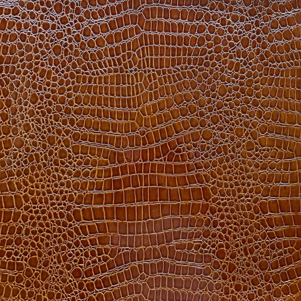 Faux Crocodile Vinyl Fabric