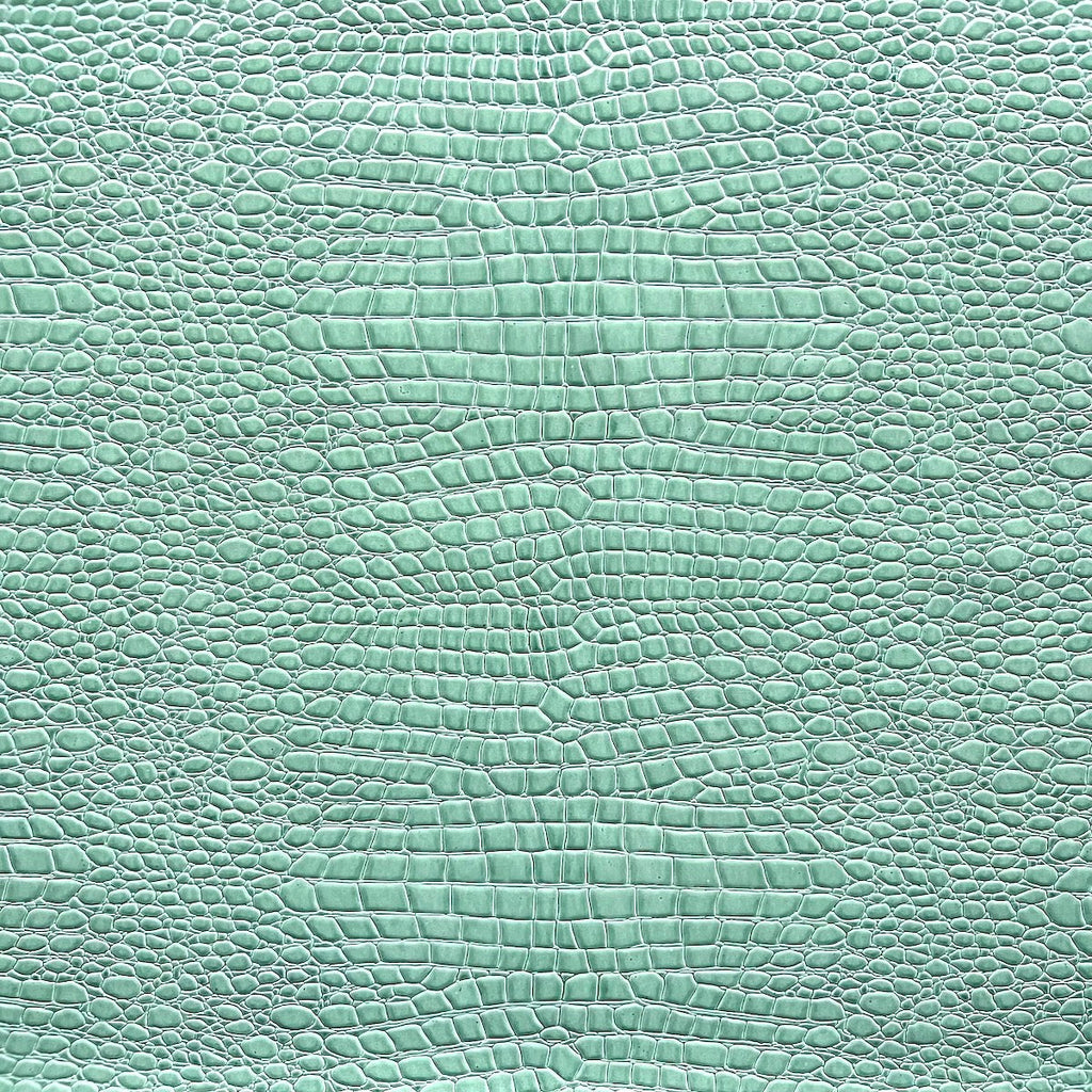 Faux Crocodile Vinyl Fabric