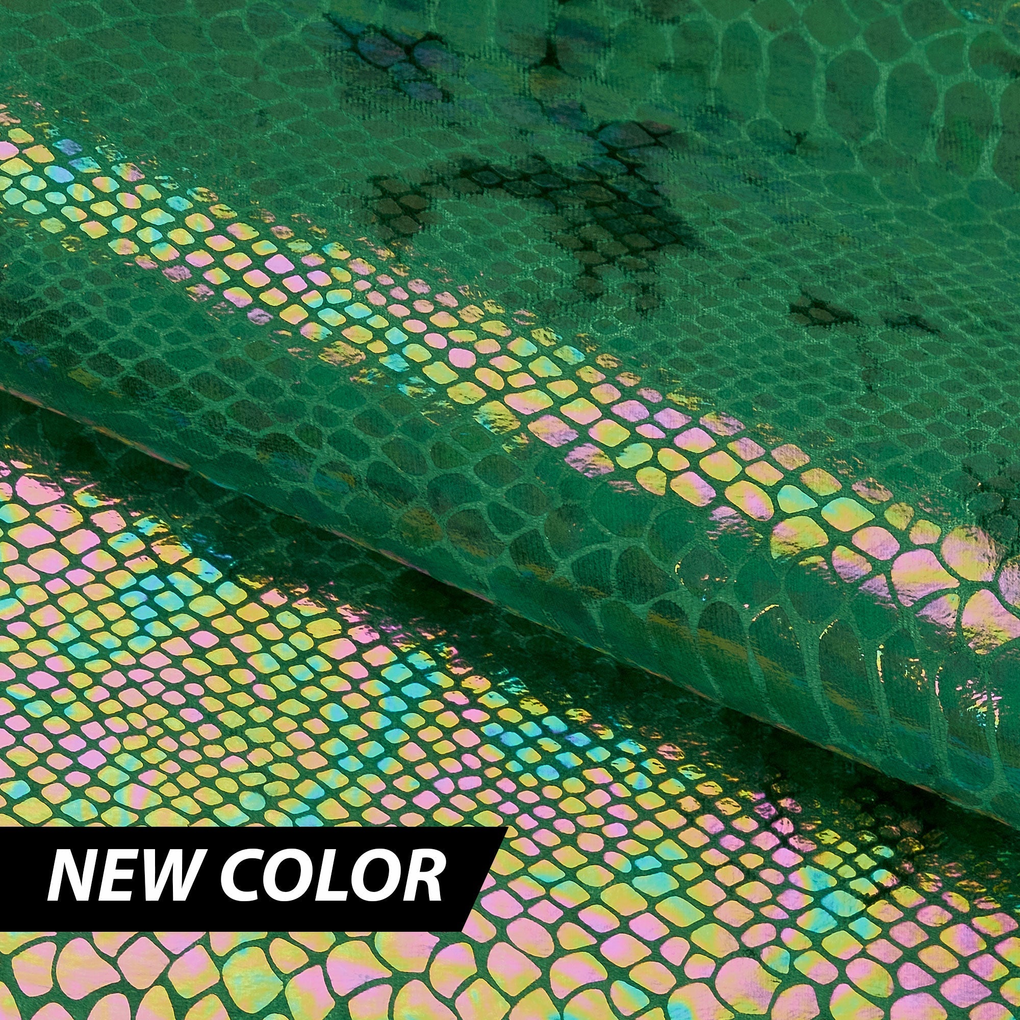 Illusion Anaconda Foil Printed Stretch Velvet Fabric | CDW