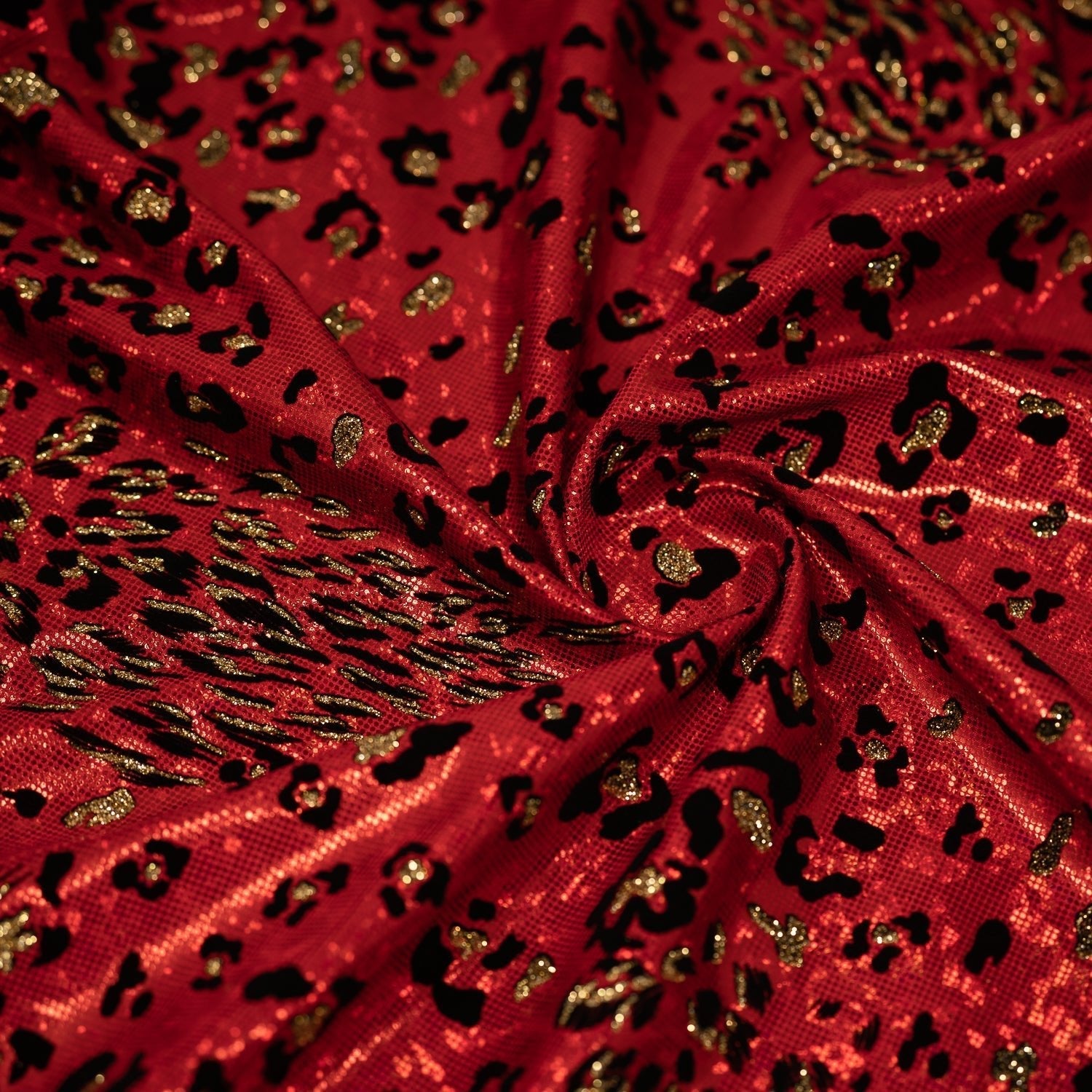 Jag City Shattered Glass Foiled Spandex Fabric | CDW