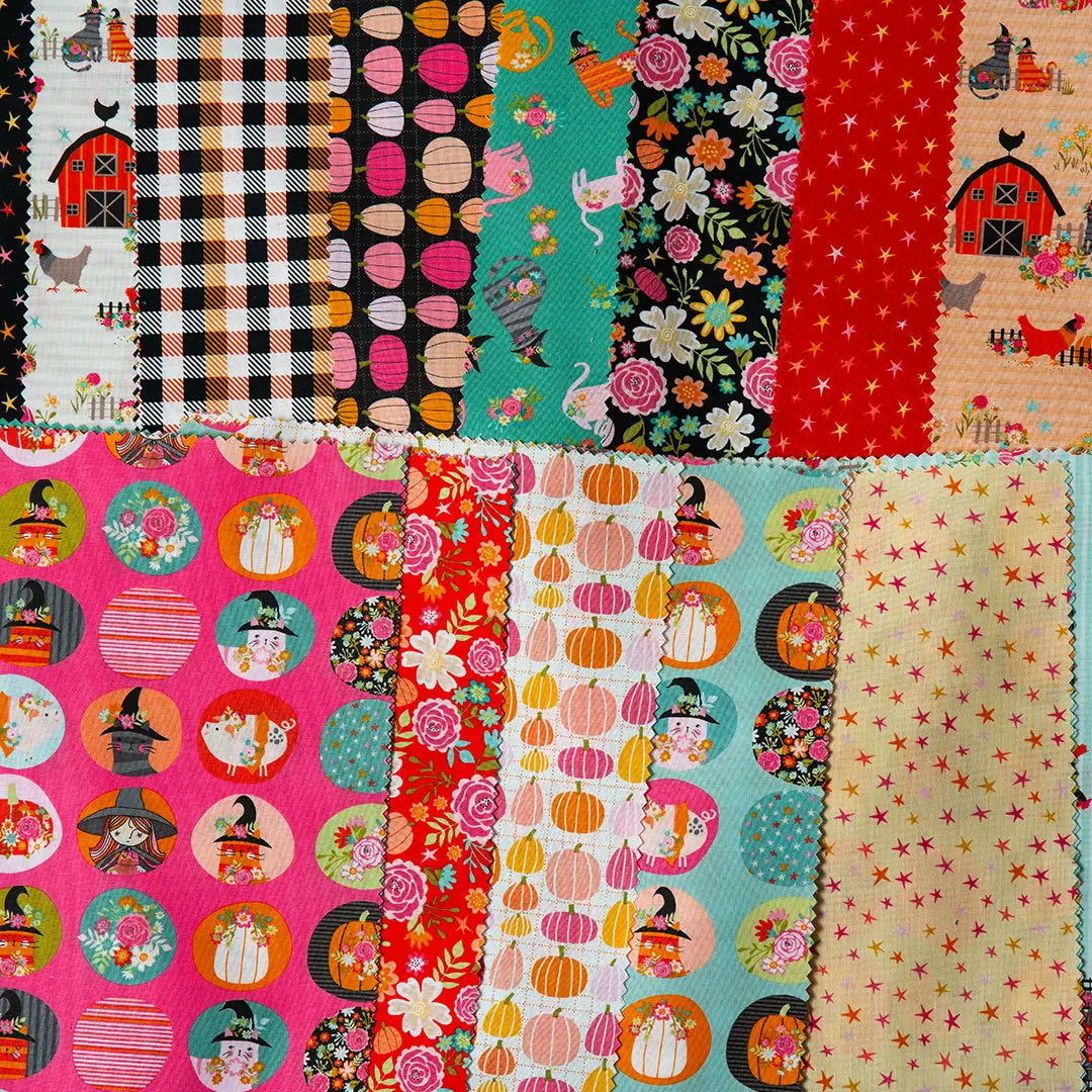 Kitty Loves Candy Poppie Cotton 10" Squares