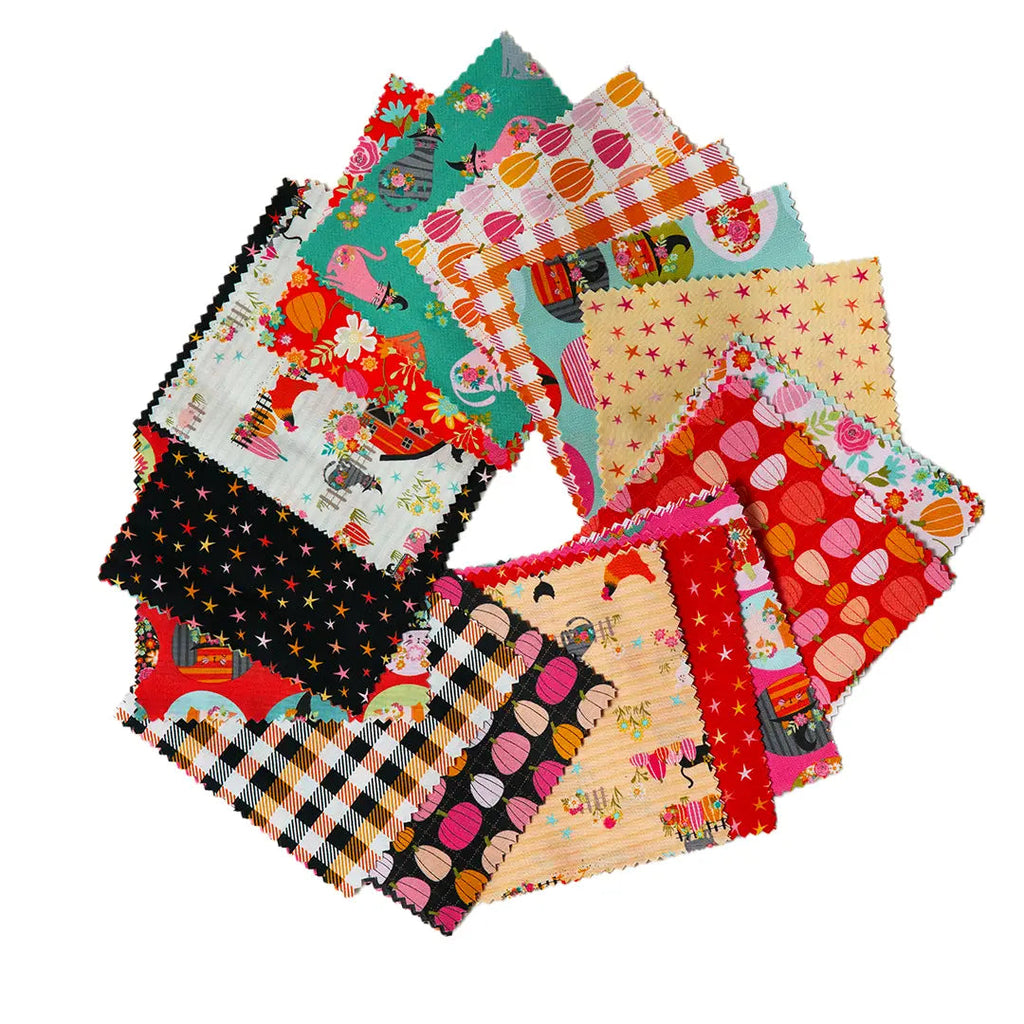 Kitty Loves Candy Poppie Cotton 5" Squares