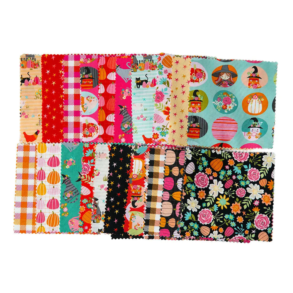 Kitty Loves Candy Poppie Cotton 5" Squares