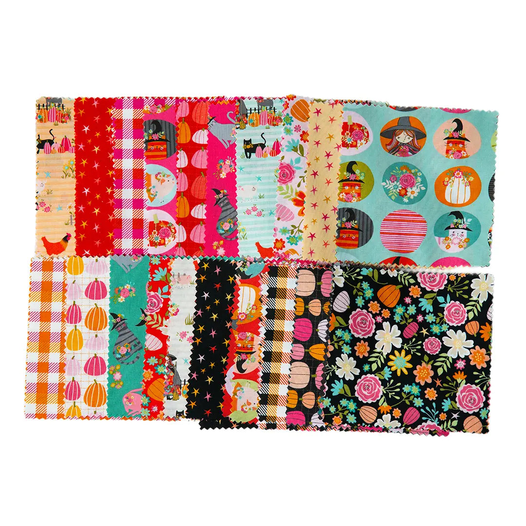 Kitty Loves Candy Poppie Cotton 5" Squares