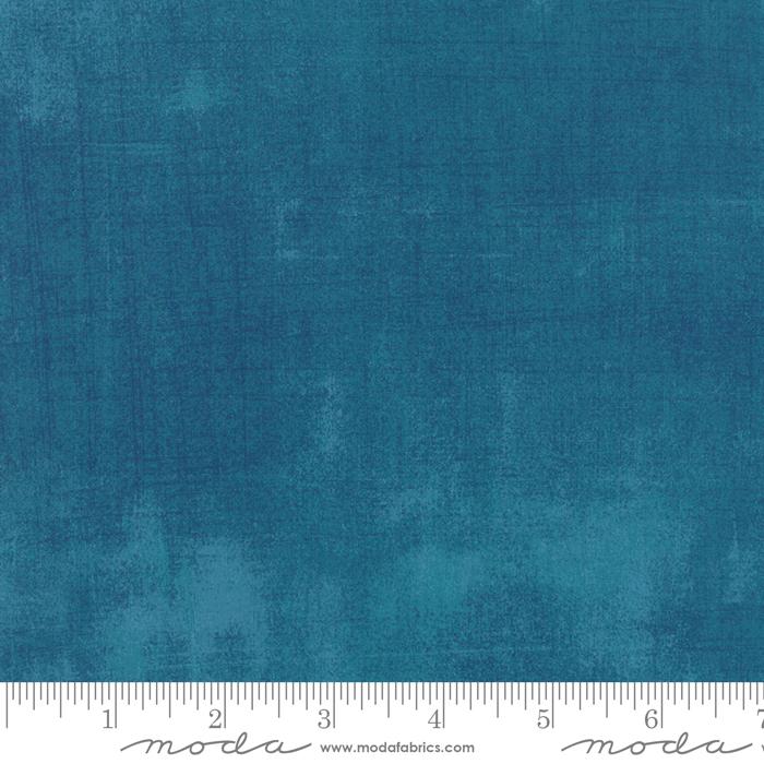 Blue Grunge Basics Horizon Blue 44"/45" Per Yard