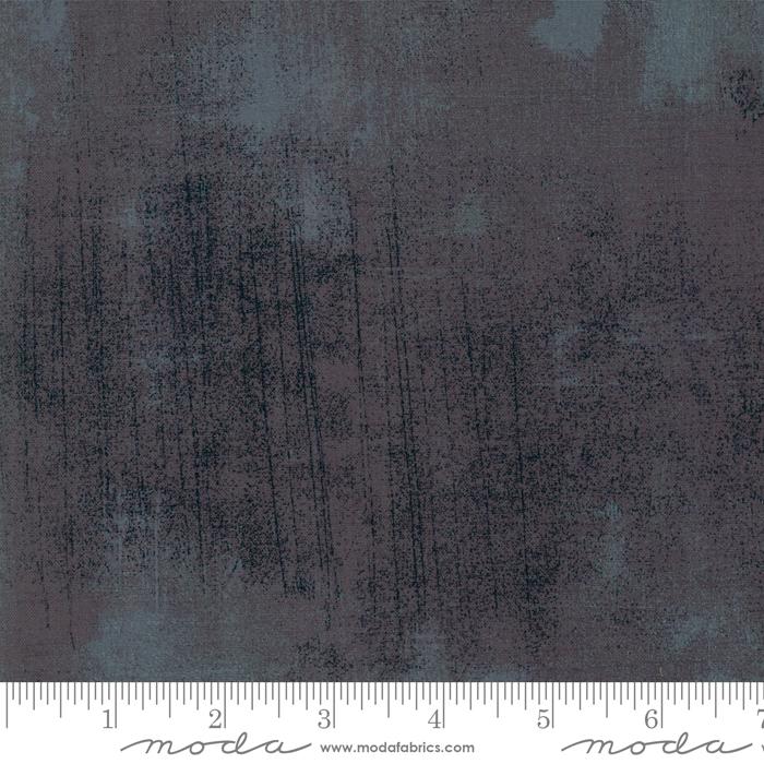 Black Grey Grunge Basics Cordite 44"/45" Per Yard
