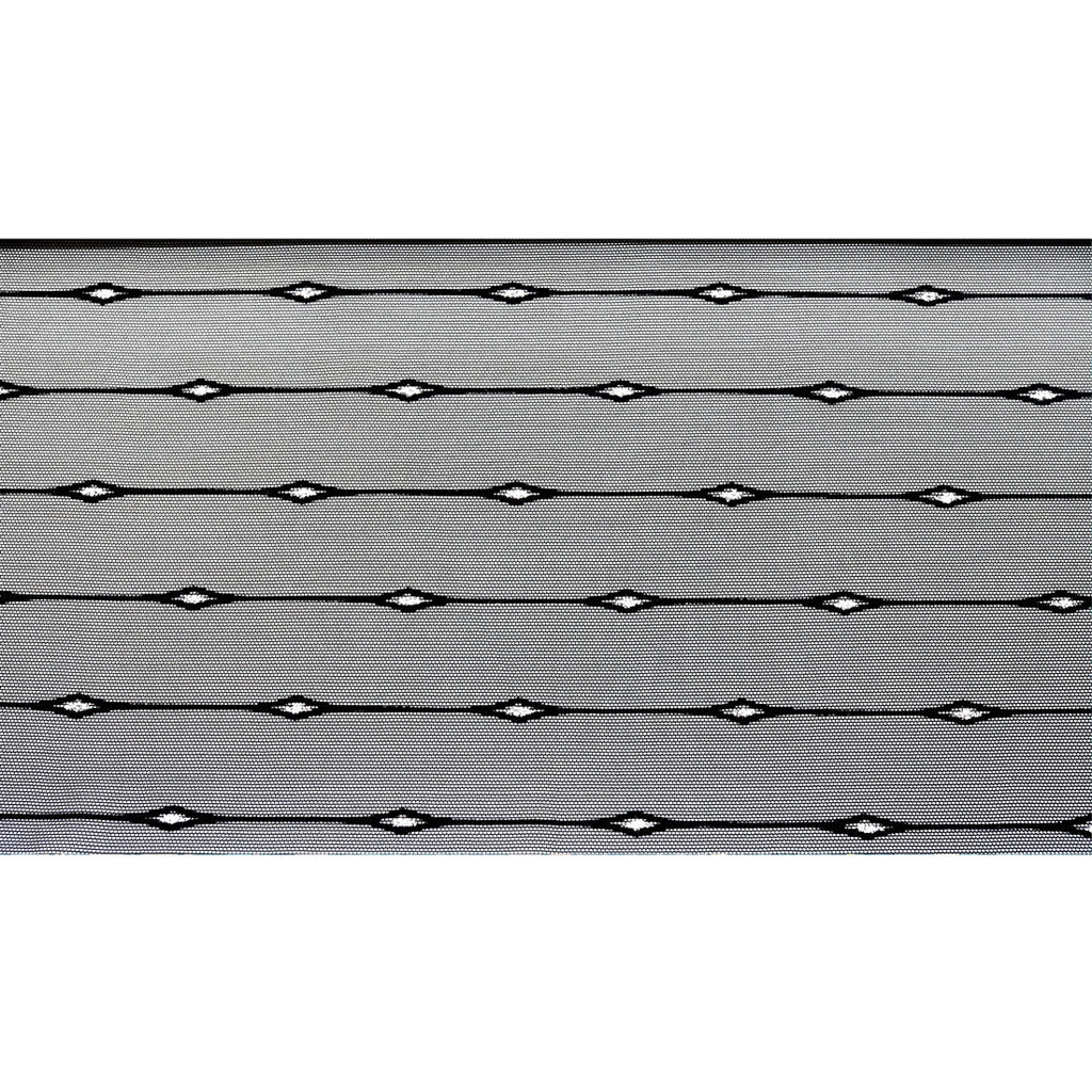 Linear Flocked Stretch Mesh Fabric | CDW