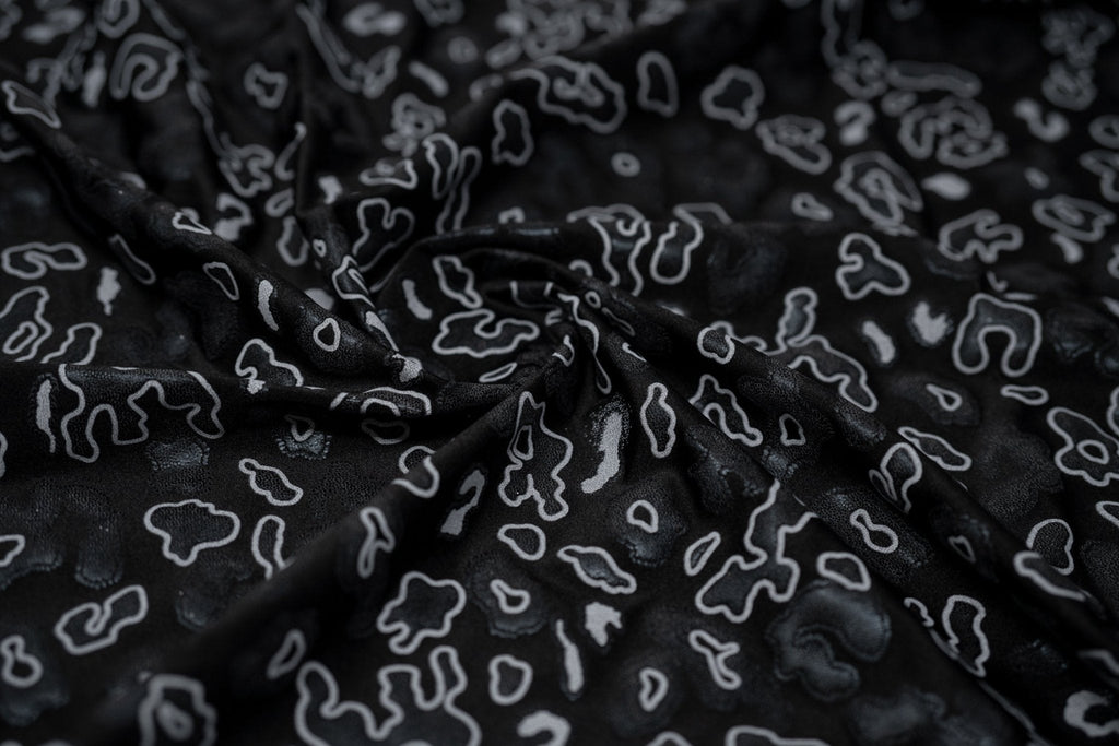 Leo Party Foil Printed Spandex Fabric | CDW