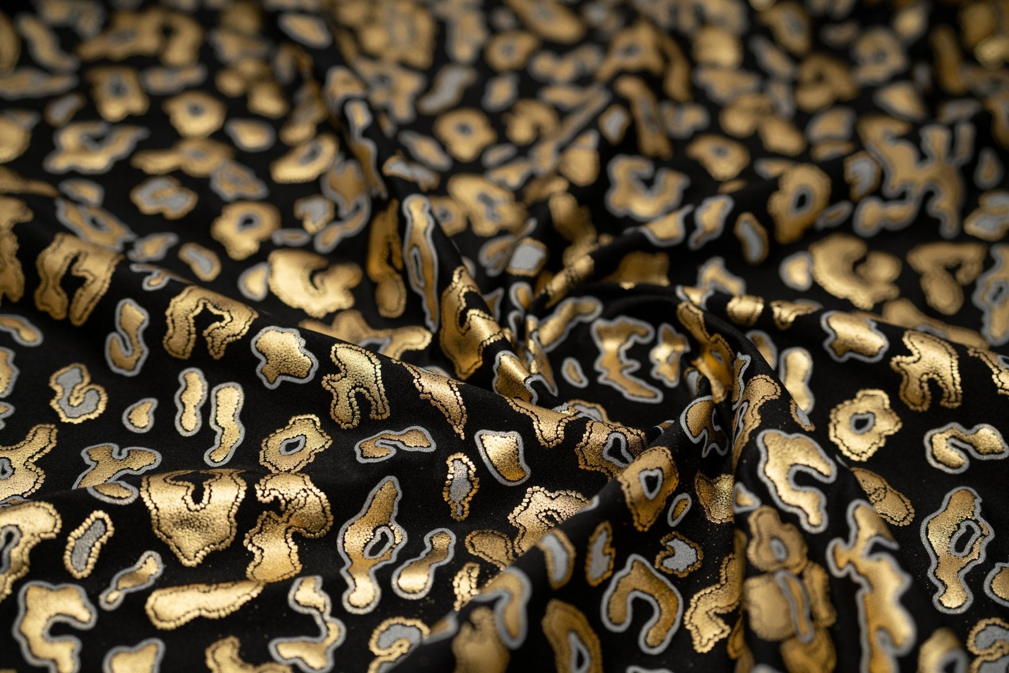 Leo Party Foil Printed Spandex Fabric | CDW