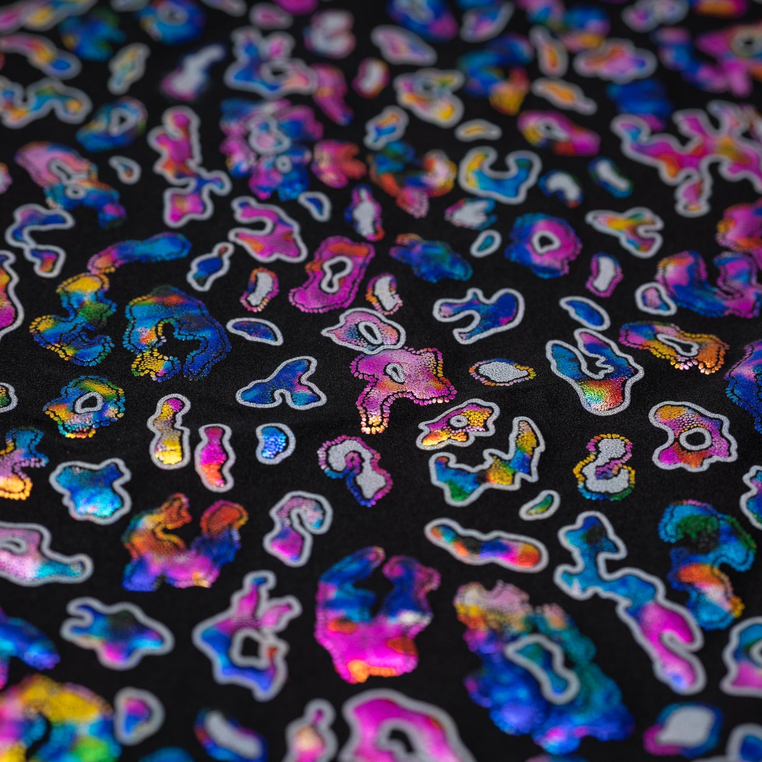 Leo Party Foil Printed Spandex Fabric | CDW