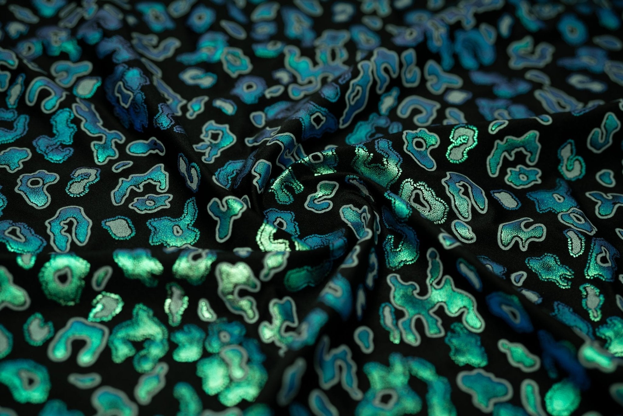 Leo Party Foil Printed Spandex Fabric | CDW