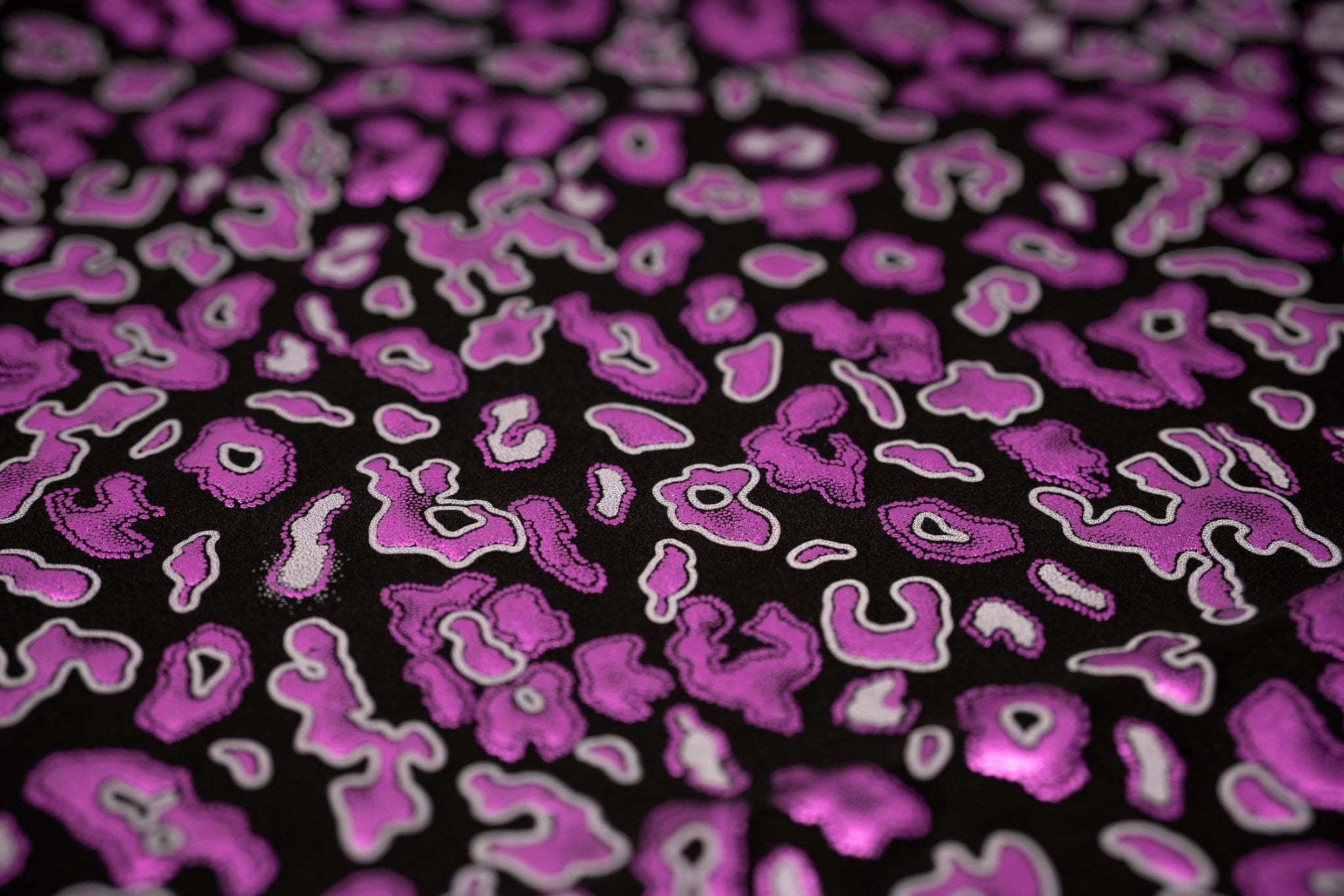 Leo Party Foil Printed Spandex Fabric | CDW