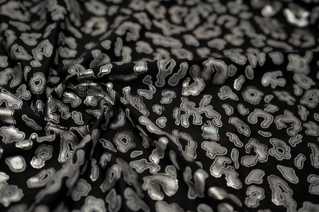 Leo Party Foil Printed Spandex Fabric | CDW