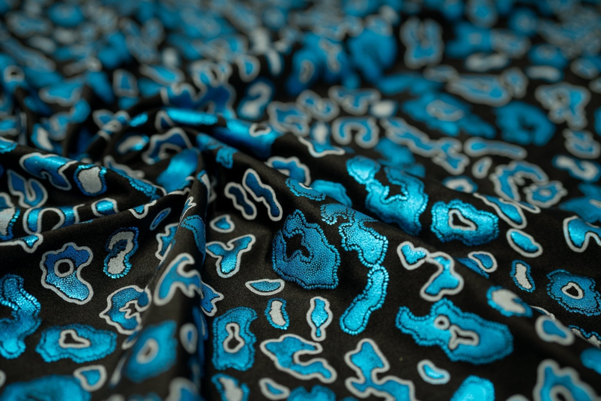 Leo Party Foil Printed Spandex Fabric | CDW