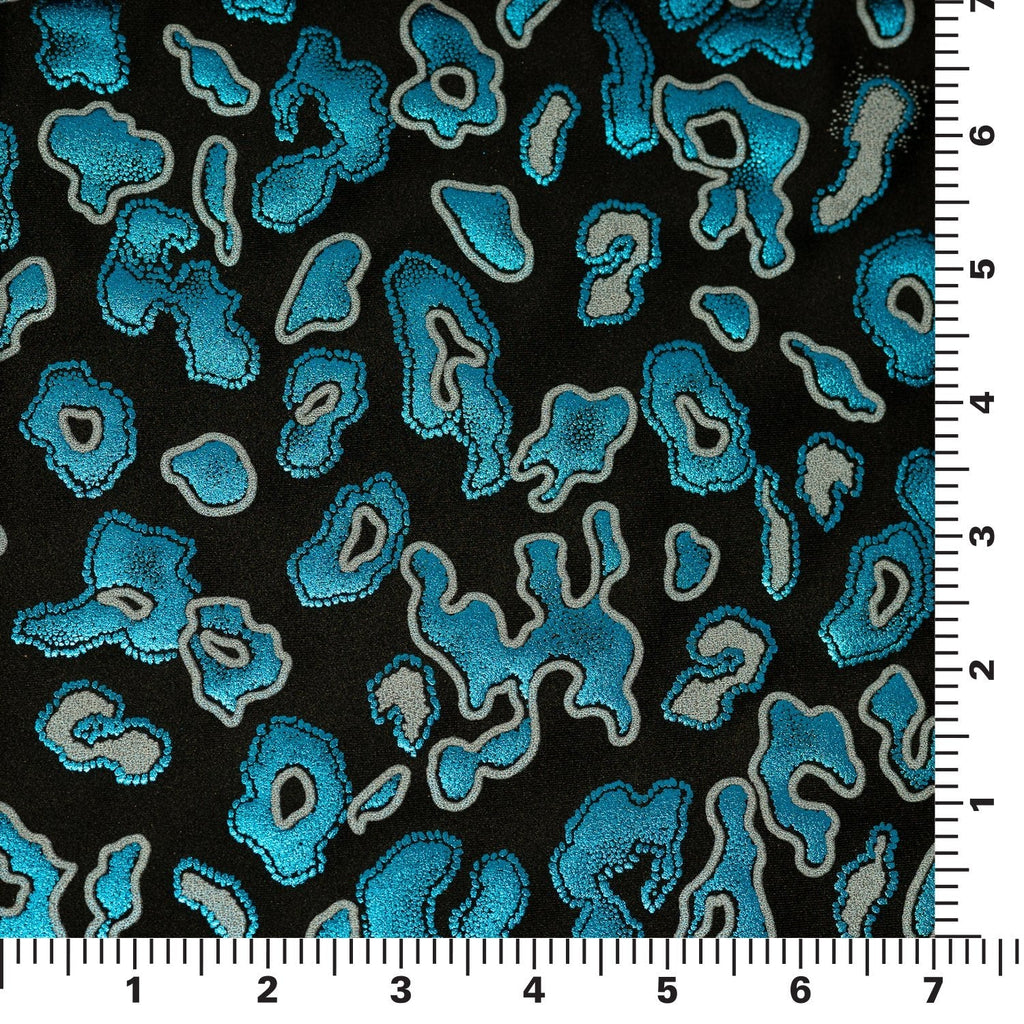 Leo Party Foil Printed Spandex Fabric | CDW