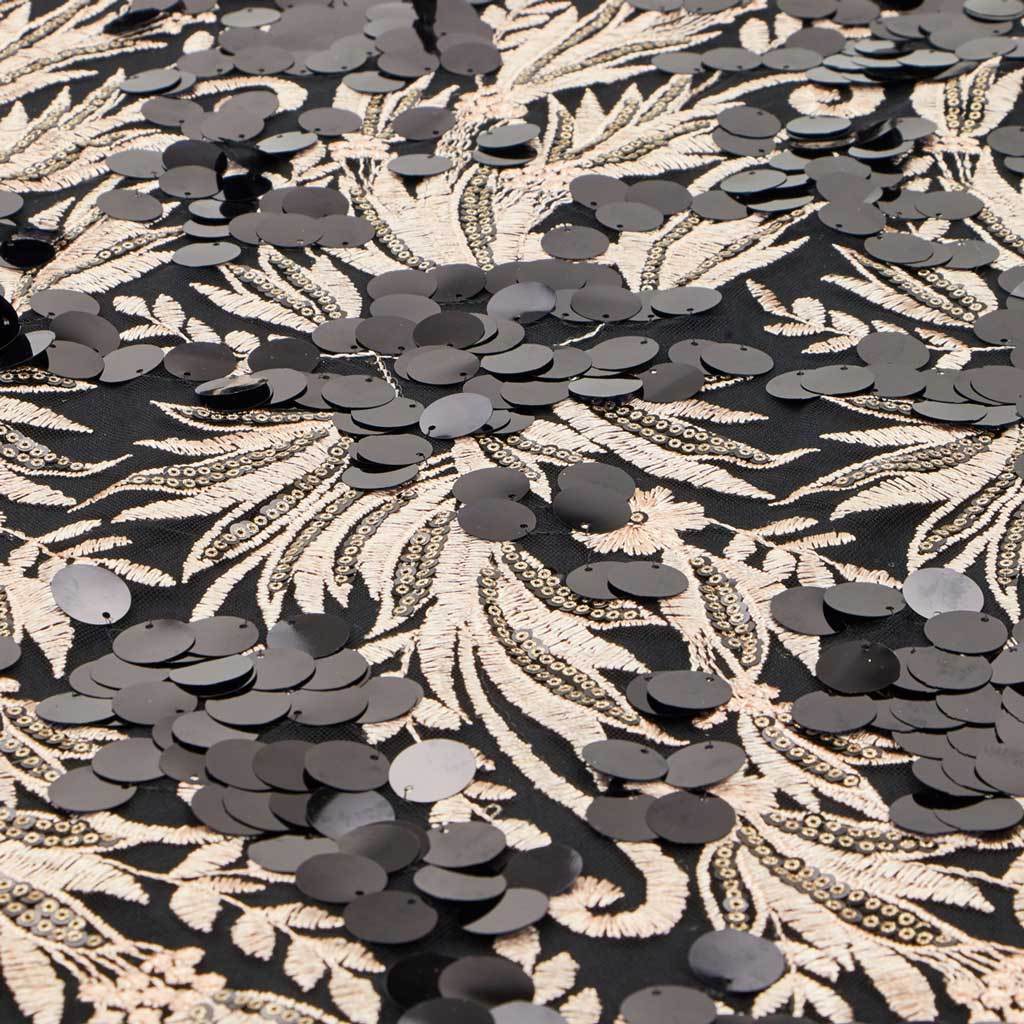 Luscious Embroidered Mesh Fabric | CDW