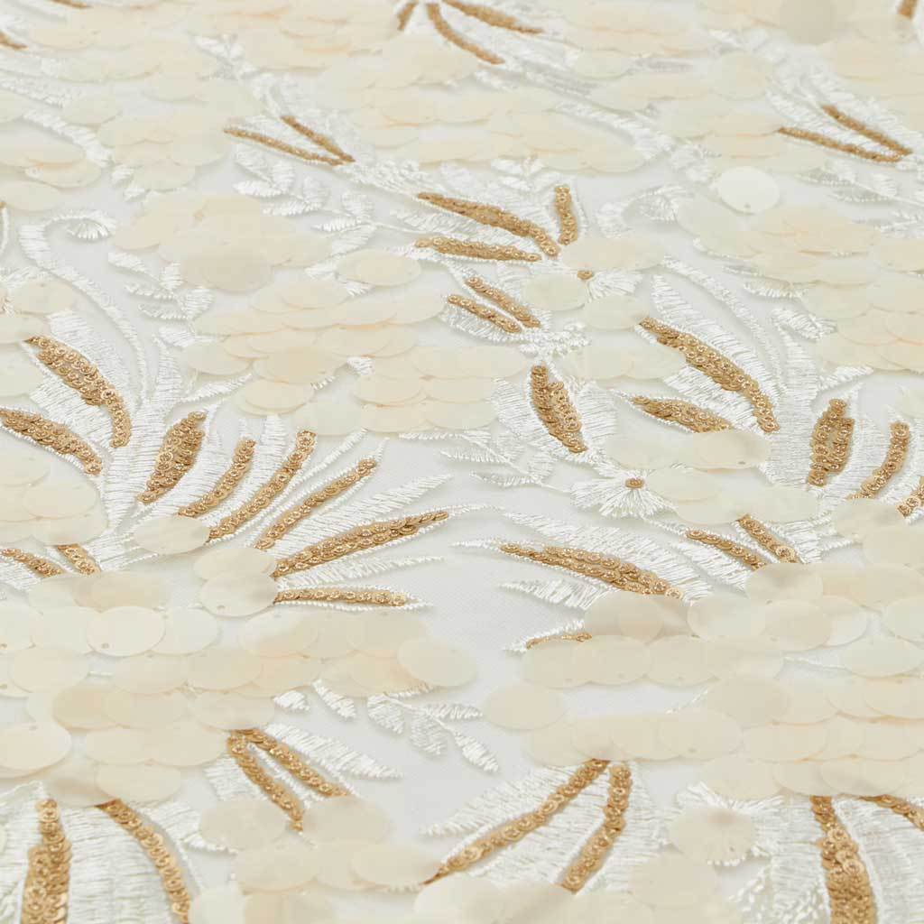 Luscious Embroidered Mesh Fabric | CDW